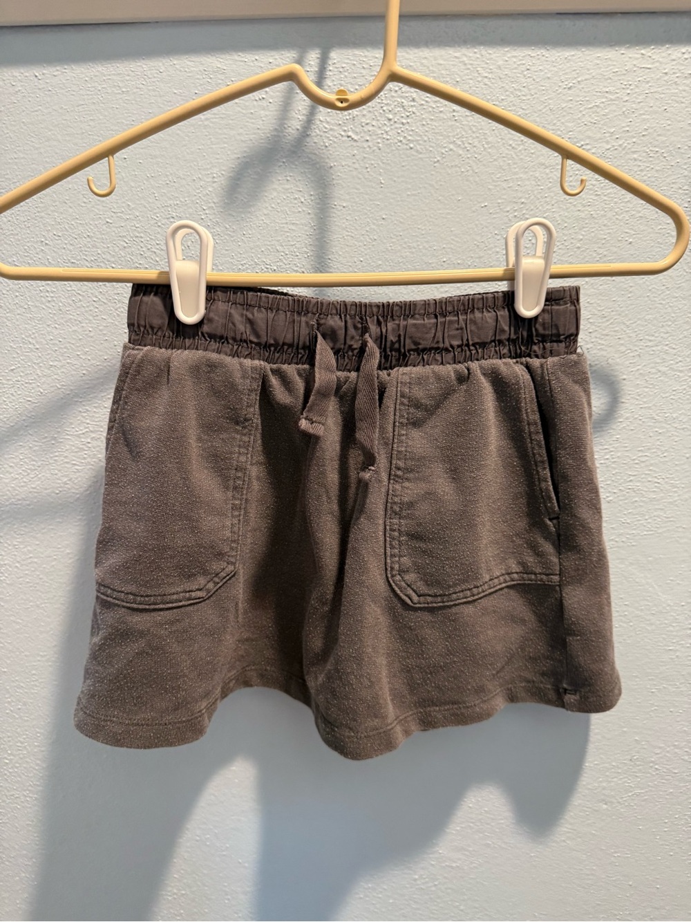 Cat & Jack Taupe Drawstring Skort with Front Pockets